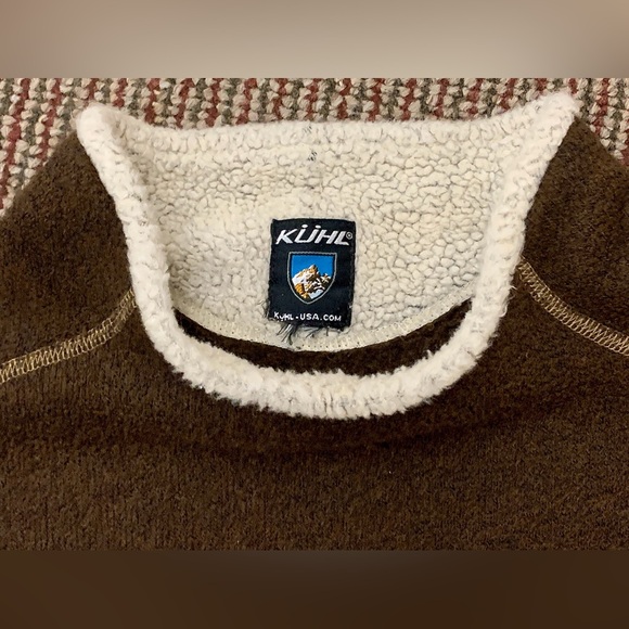 Men’s XL Kuhl Afpaca Stovepipe Rollneck Fleece Hybrid Sweater Midlayer - Picture 8 of 14